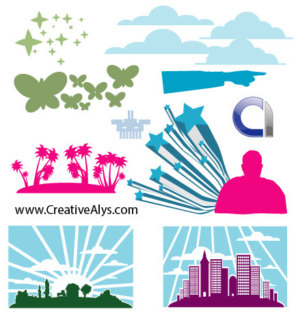 free vector Elements for Logo, Web & Graphic Design